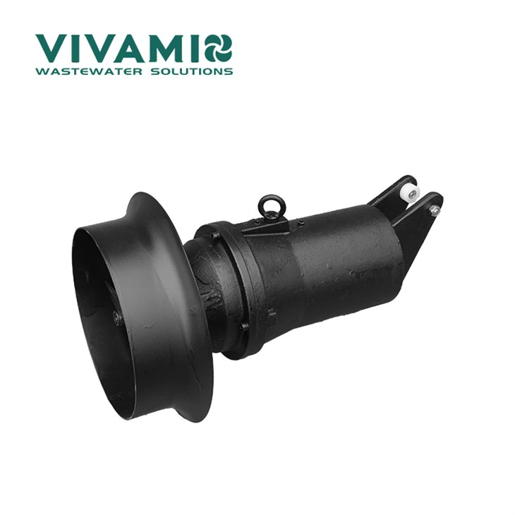 Cast iron submersible mixer for sewage treatment plant